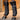 Stable Boots with joint support, front, pair, black, Cob